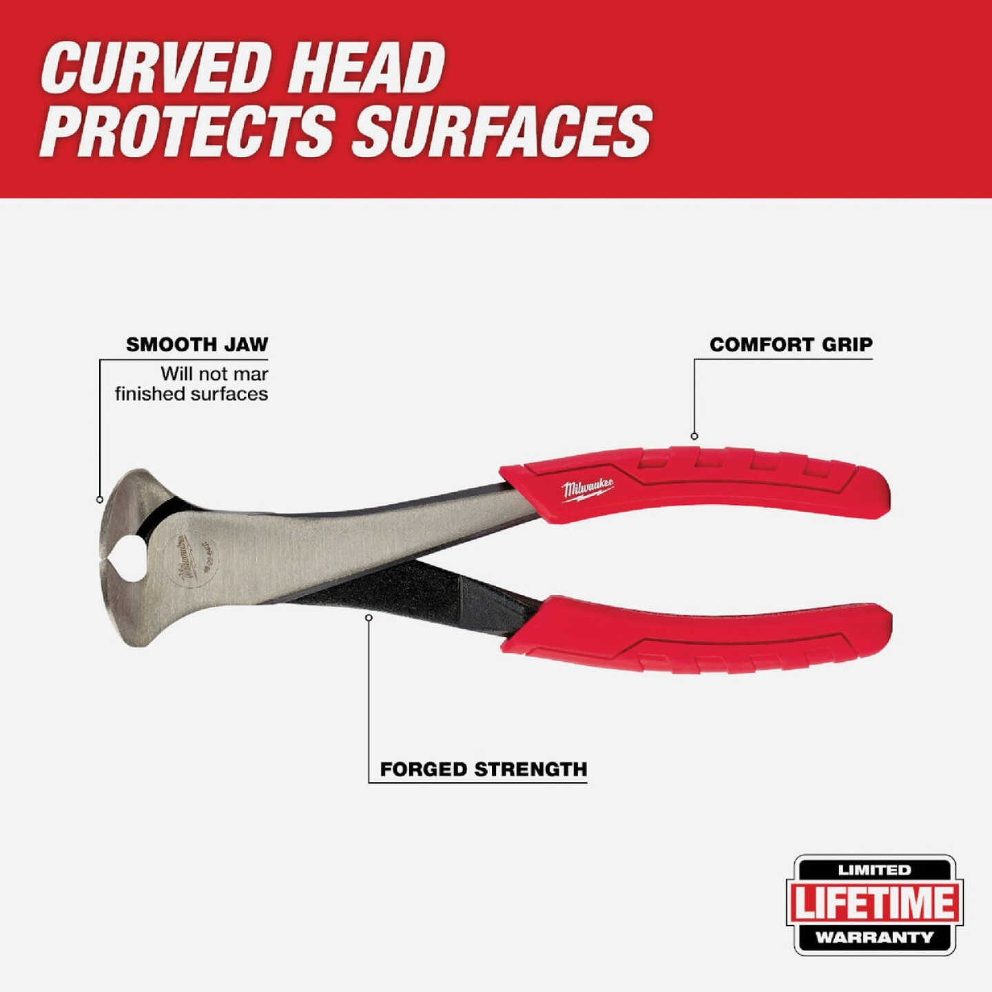 Milwaukee 7 In. Cutting Nipper Image 2