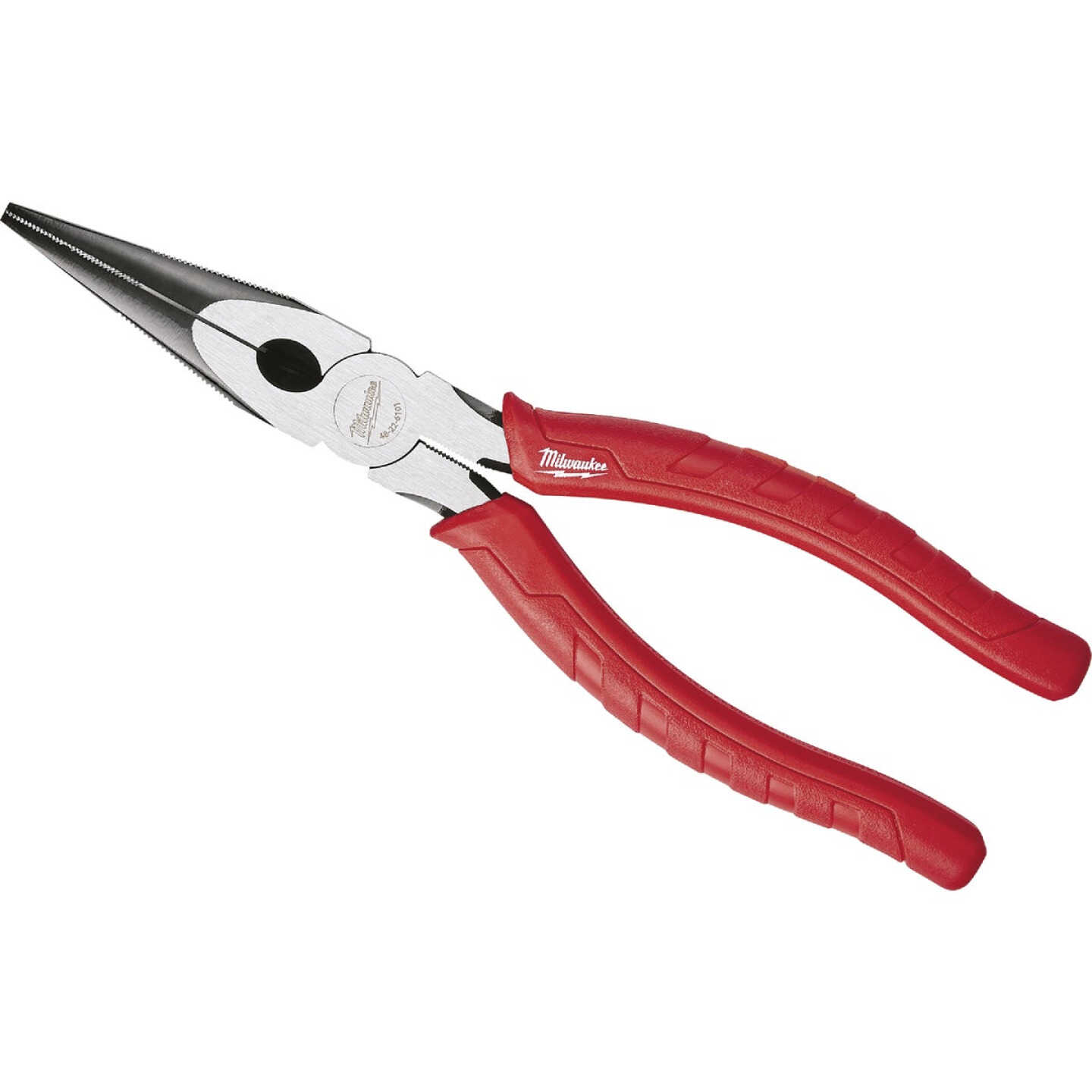 Milwaukee 8 In. Comfort Grip Long Nose Pliers Image 1