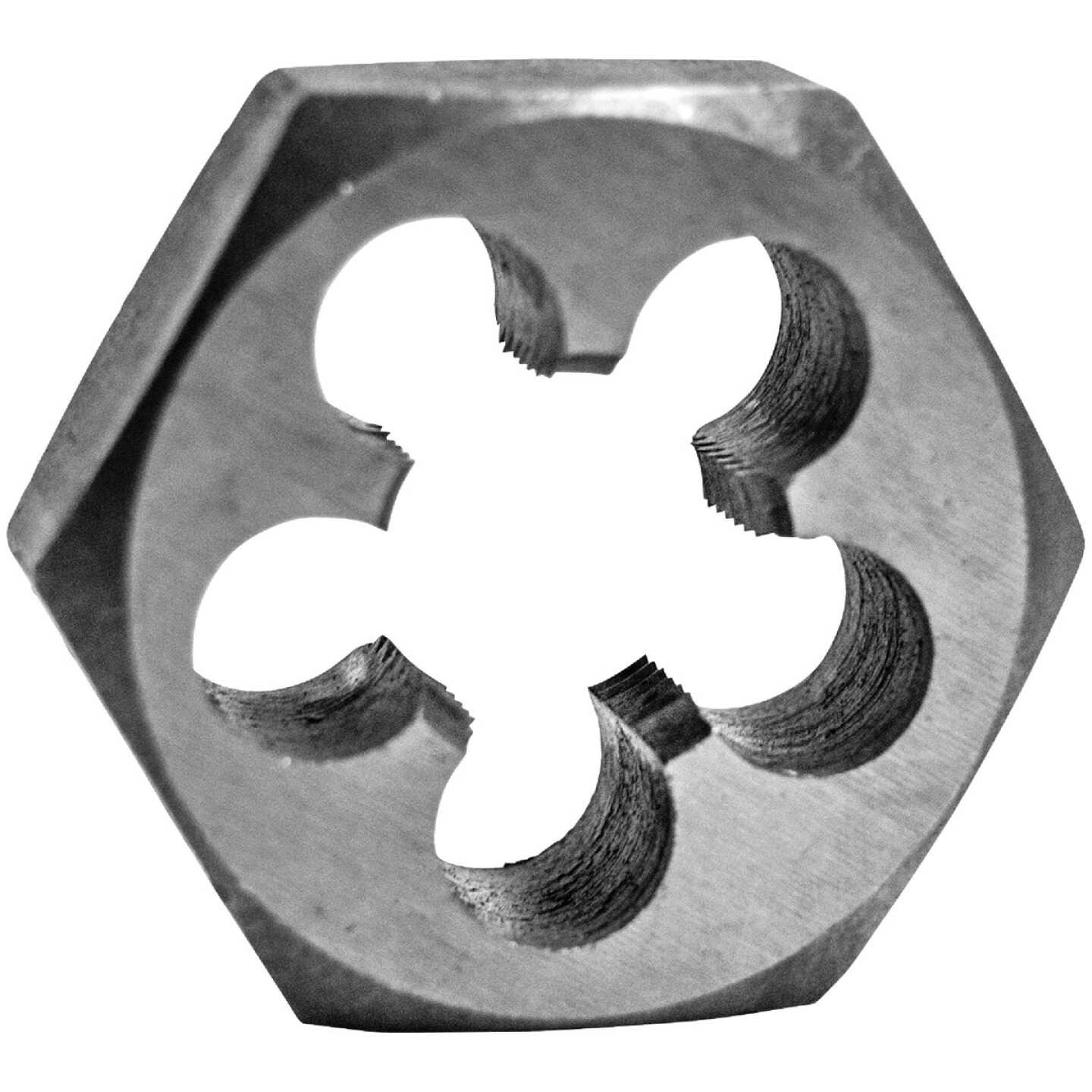 Century Drill & Tool 1/2-13 National Coarse 1 In. Across Flats Fractional Hexagon Die Image 2