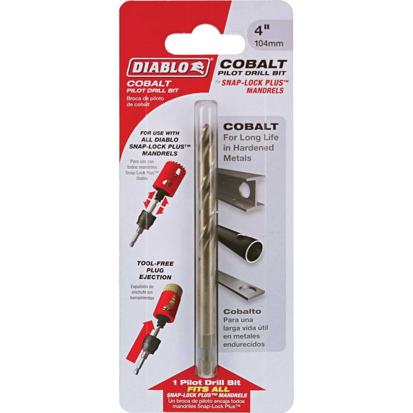 Diablo 1/4 In. x 4 In. Cobalt Pilot Drill Bit Image 2