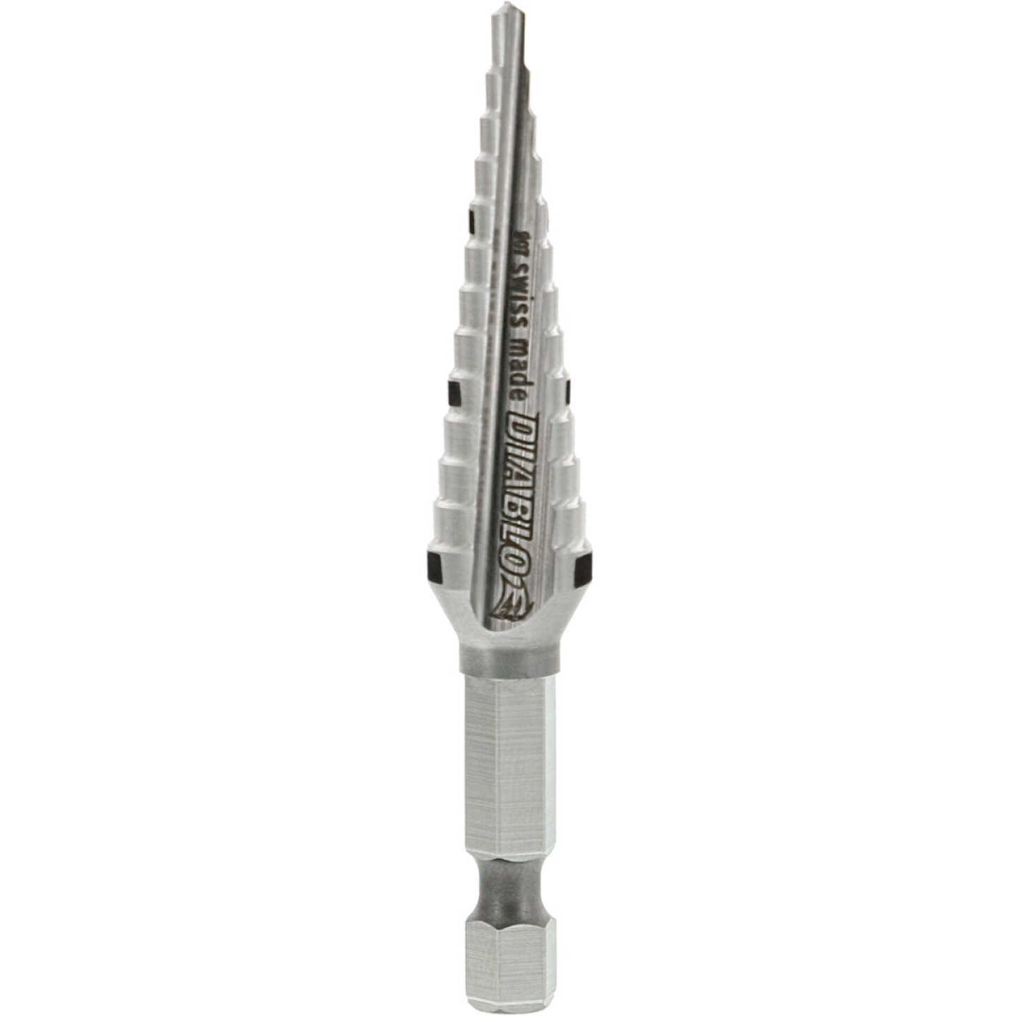 Diablo 1/4 In. - 1/2 In. Impact Step Drill Bit, 13 Steps Image 1