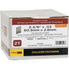 Pro-Fit 2-3/8 In. x 0.113 In. 21 Degree Plastic Strip Ring Shank Round Head Hot Dipped Galvanized Framing Stick Nails (5000 Ct.) Image 2