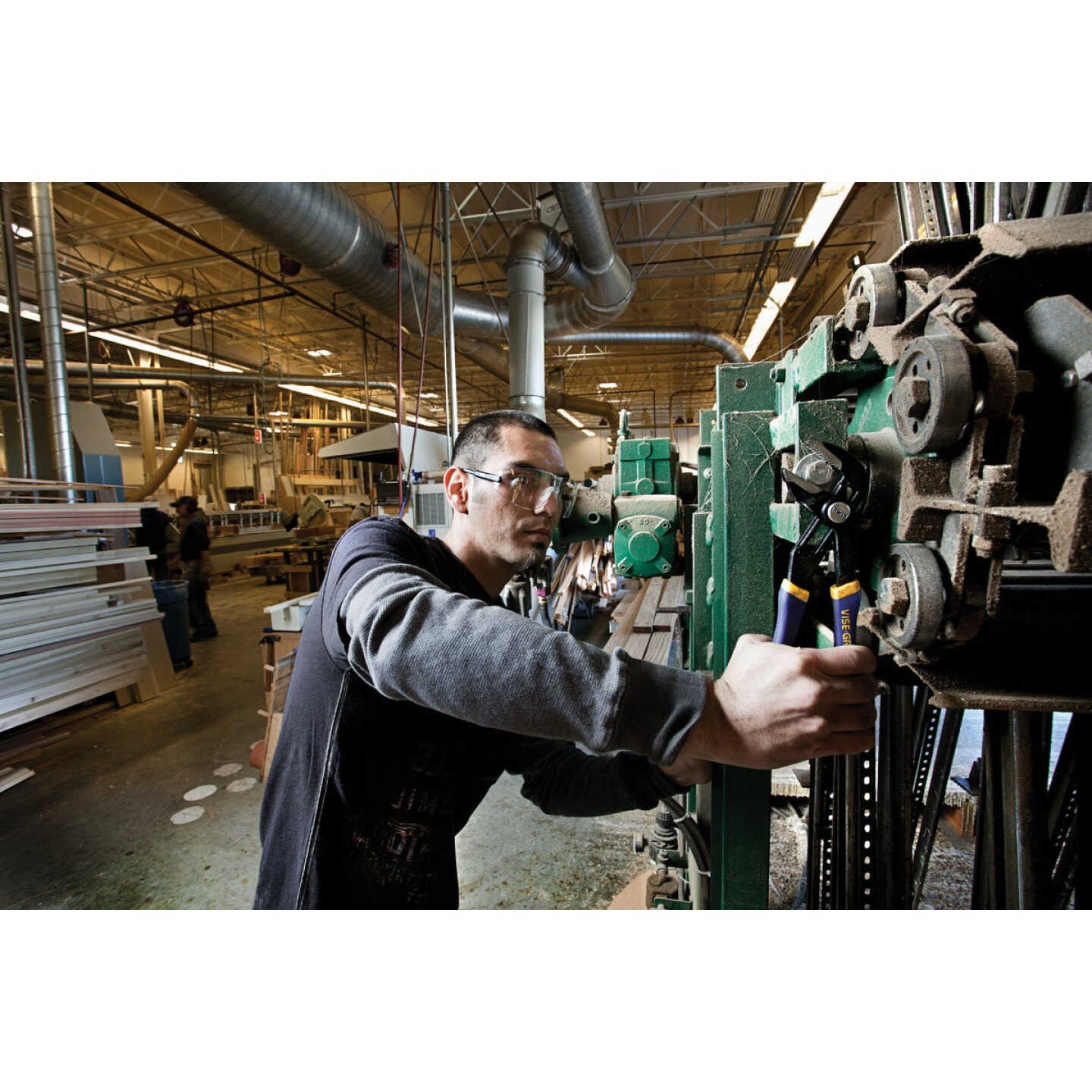 Irwin Vise-Grip 8 In. Straight Jaw GrooveLock Groove Joint Pliers Image 2