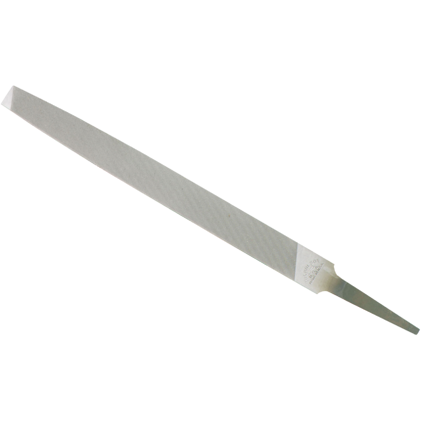Nicholson 6 In. Mill Bastard File without Handle (Bulk) Image 1