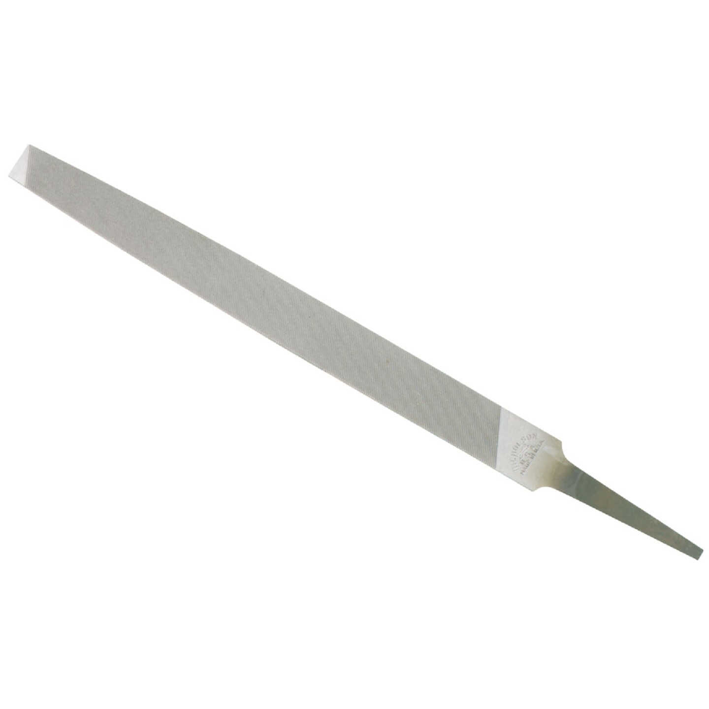 Nicholson 10 In. Mill Bastard File without Handle (Bulk) Image 1