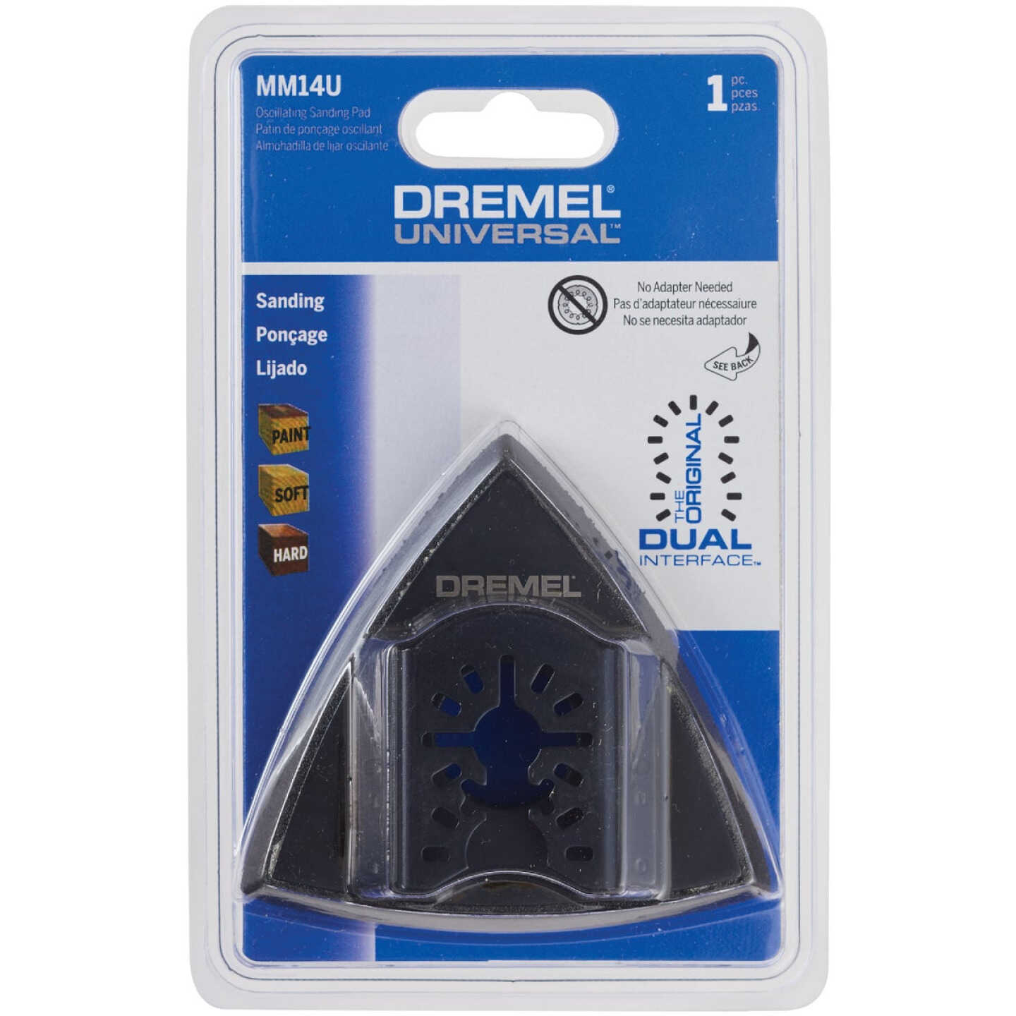 Dremel Universal 3 In. Hook & Loop Sanding Pad Image 2