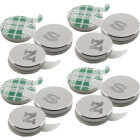 MagnetSource 1.68 Lb. Capacity Neodymium Disc Magnet with Adhesive (12-Pack) Image 1