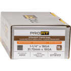 Pro-Fit 1-1/4 In. 18 Gauge Electro Galvanized Brad Nail (5000 Ct.) Image 2