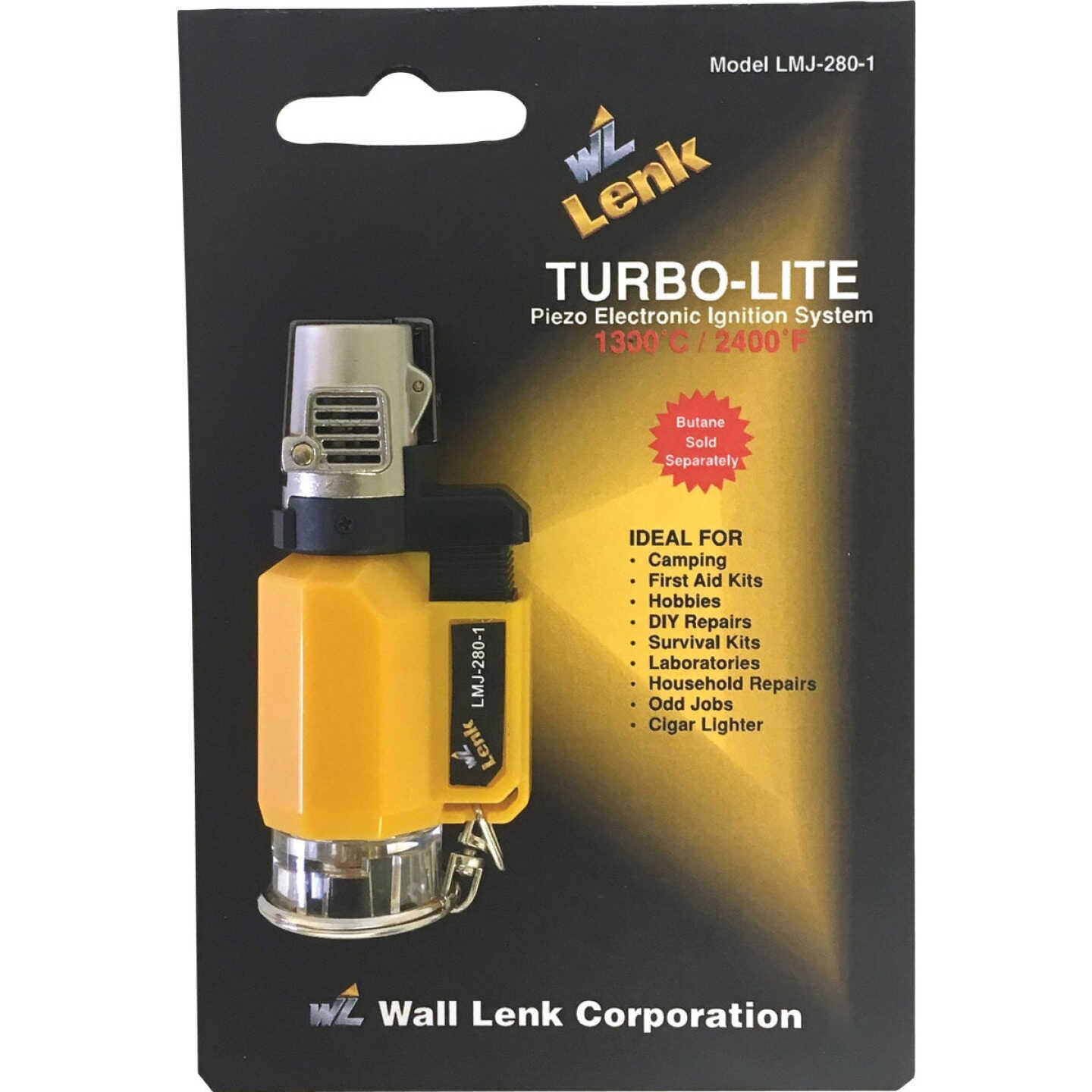 Wall Lenk Turbo-Lite Butane Micro Torch Image 1