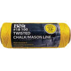 Do it Best 100 Ft. Fluorescent Yellow Twisted Nylon Mason Line Image 1
