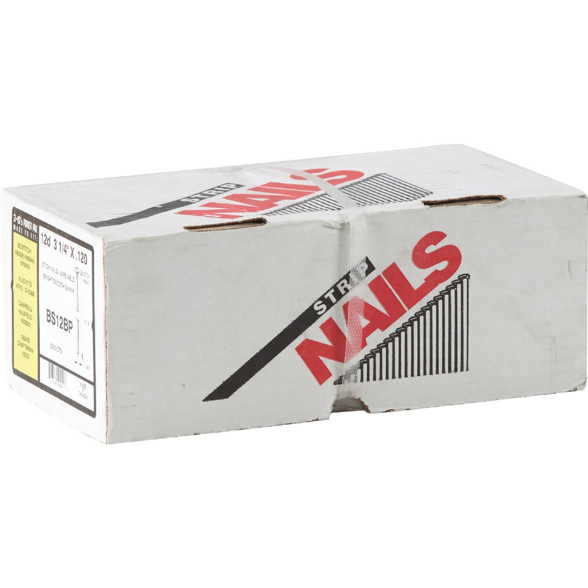 Grip-Rite 28 Degree Wire Weld Bright Clipped Head Framing Stick Nail, 3-1/4 In. x .120 In. (2000 Ct.) Image 2