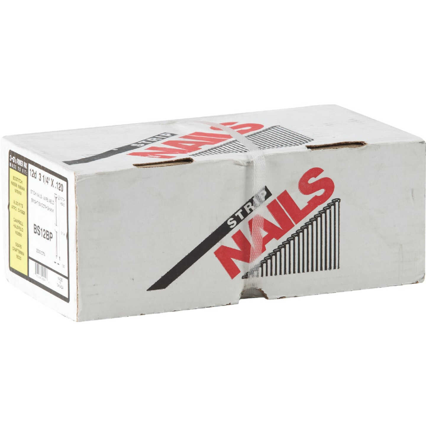 Grip-Rite 28 Degree Wire Weld Bright Clipped Head Framing Stick Nail, 3-1/4 In. x .120 In. (2000 Ct.) Image 2