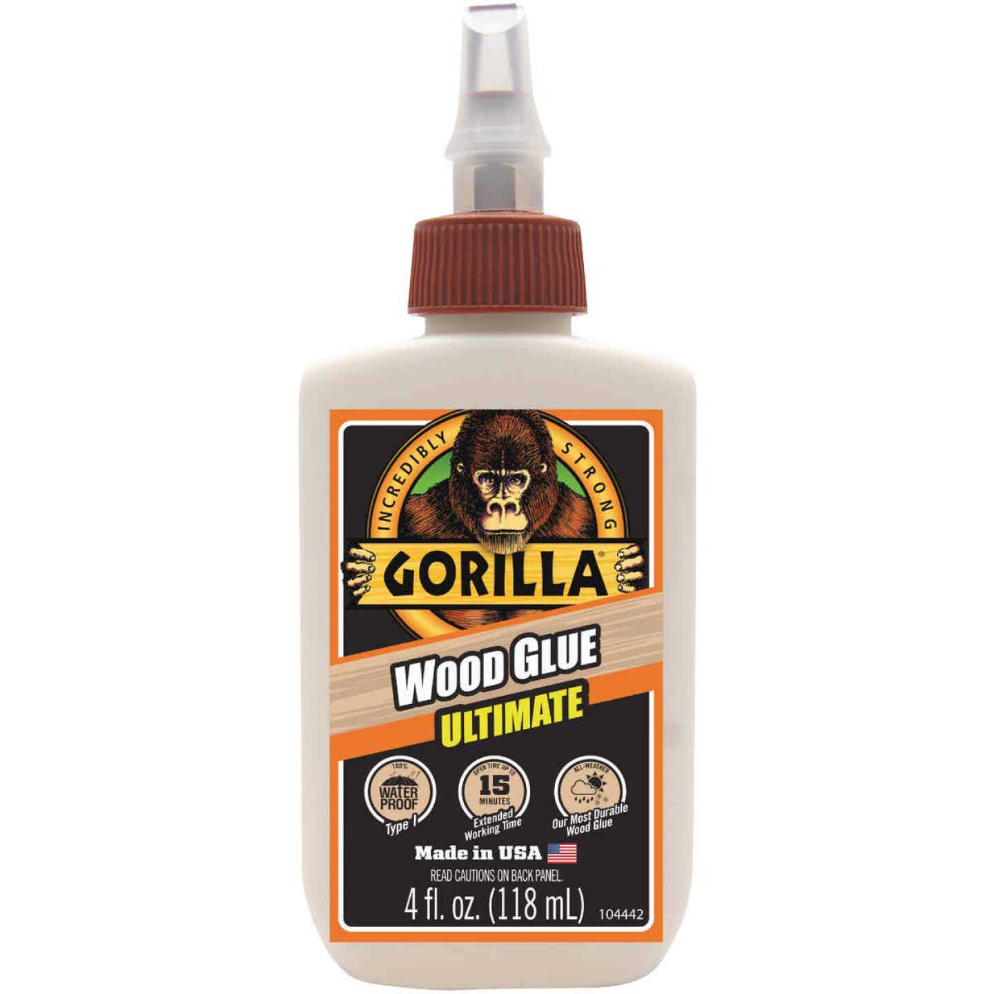 Gorilla 4 Oz. Ultimate Wood Glue Image 1