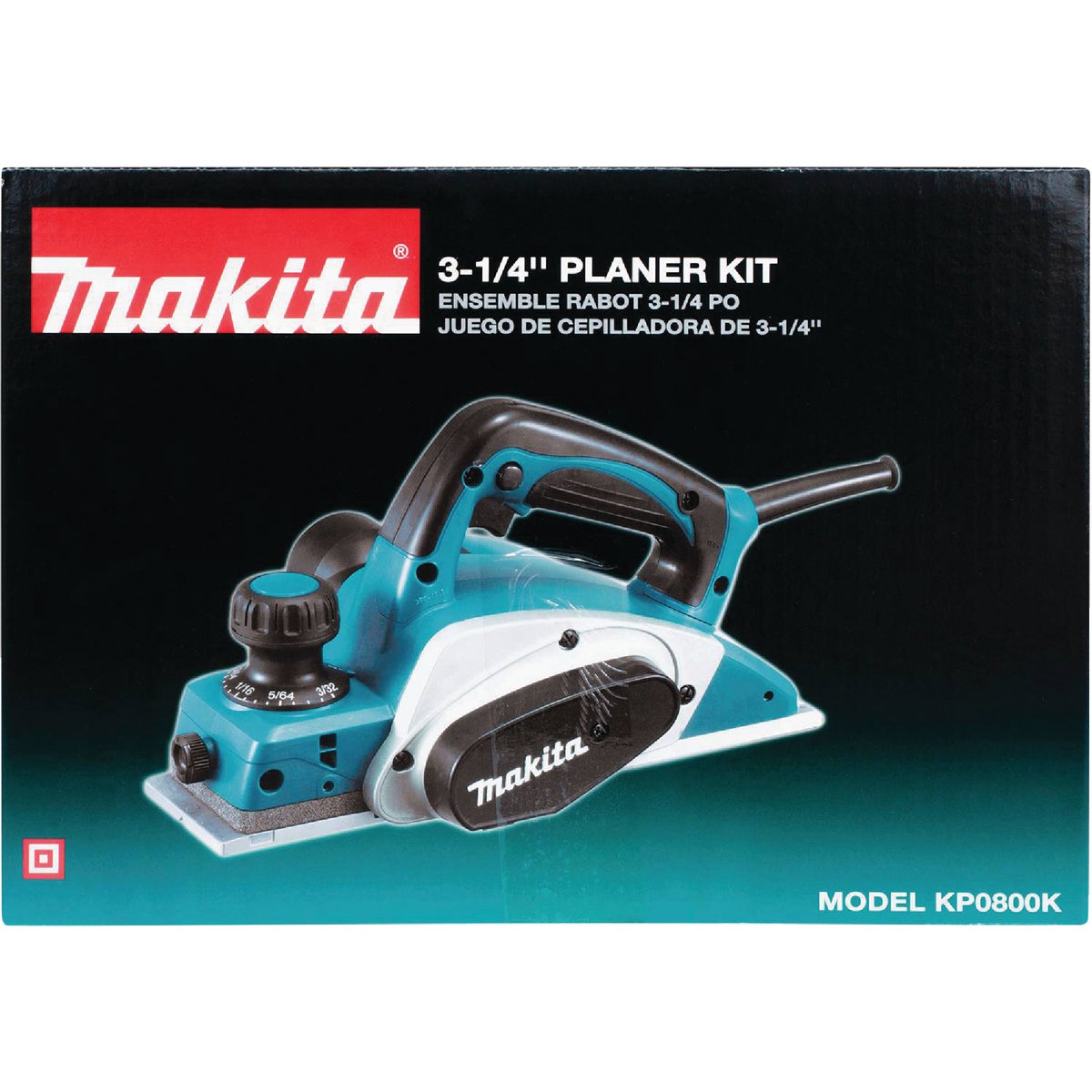 Makita 6.5A 3-1/4 In. 3/32 In. Planing Depth Planer Image 6