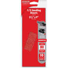 Diablo 9 In. x 3-2/3 In. 80 Grit Coarse 1/3 Sheet Sandpaper (10-Pack) Image 1