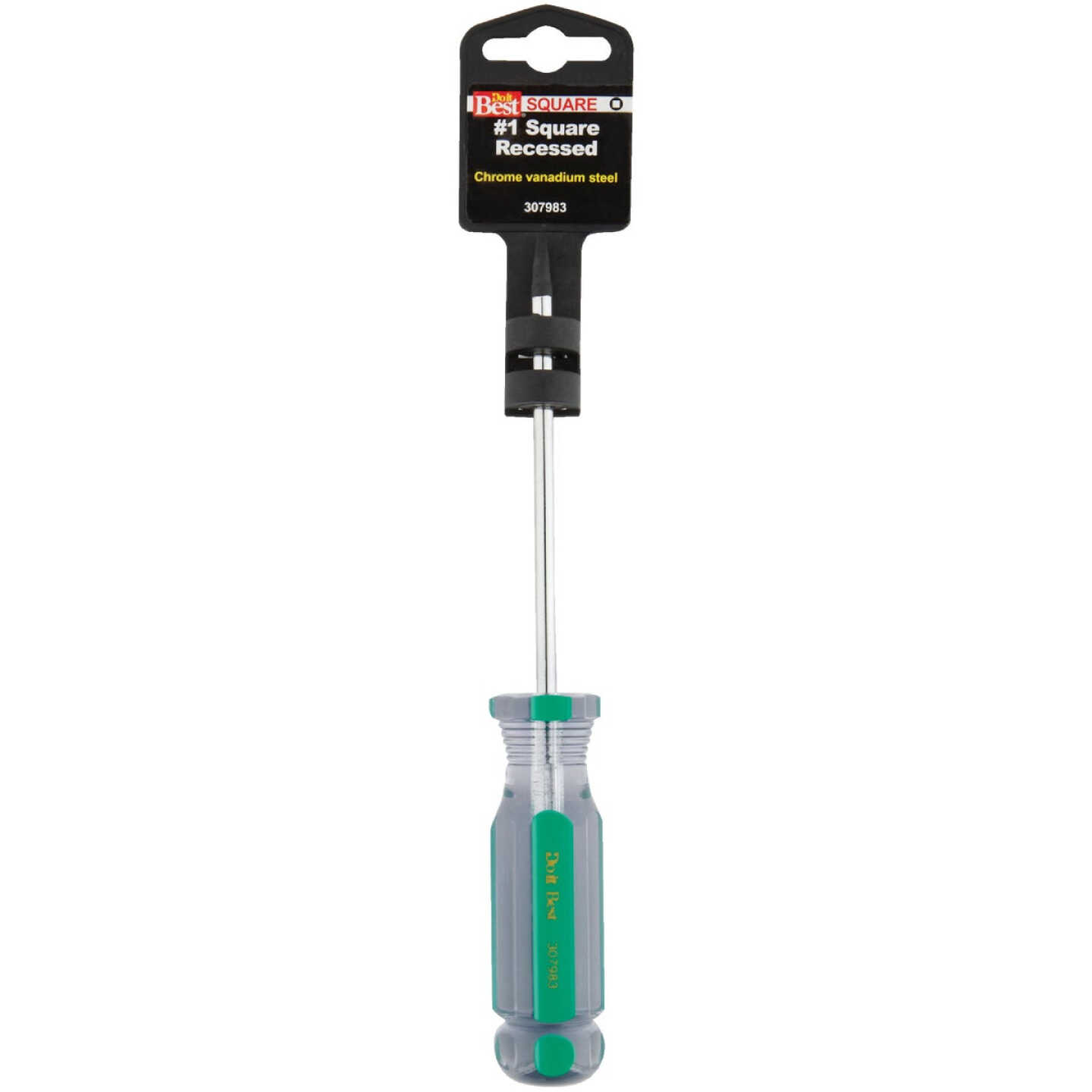 Do it Best #1 x 4 In. Square Recess Screwdriver Image 2