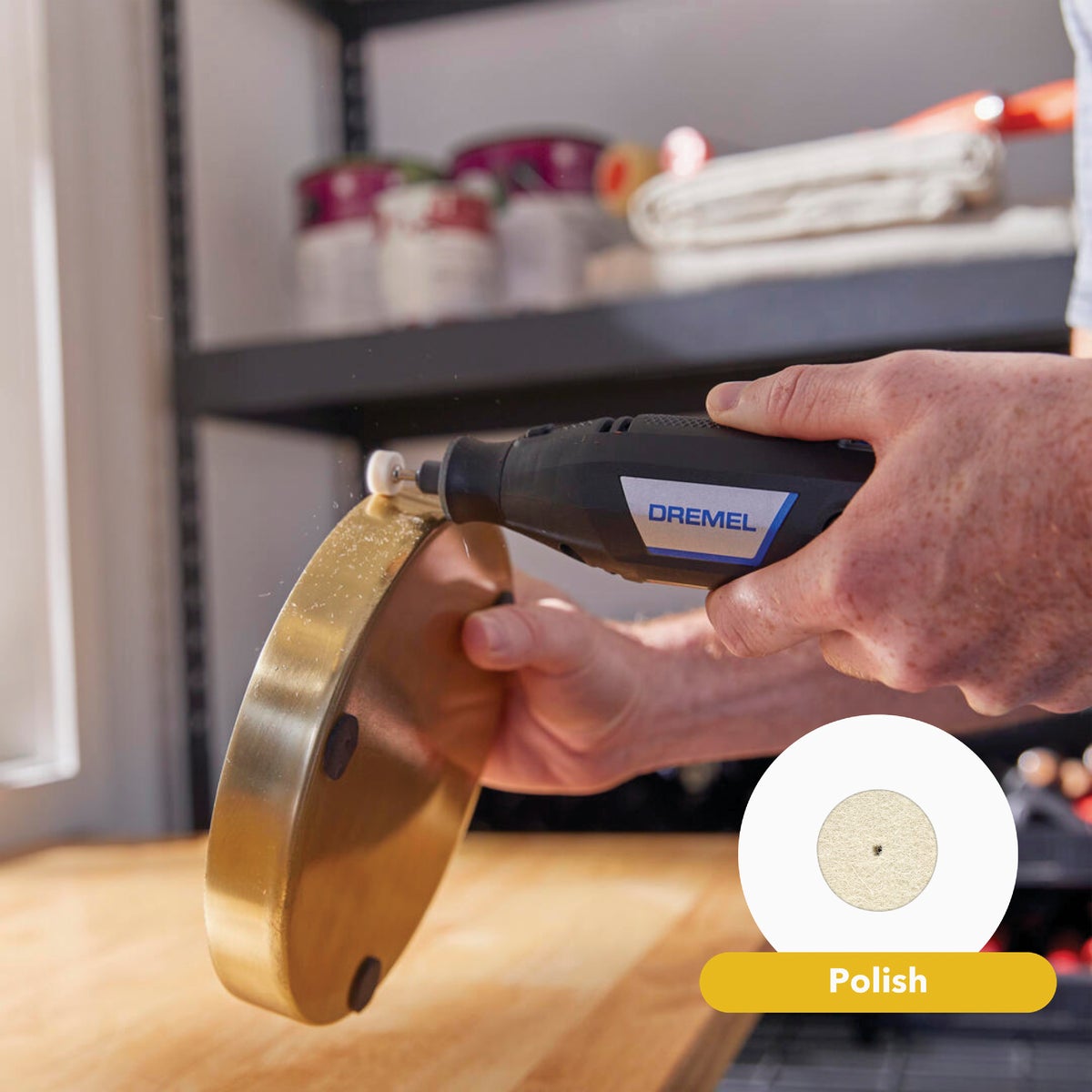 Dremel 3100 1.2-Amp Variable Speed Electric Rotary Tool Kit with (15) Accessories Image 7