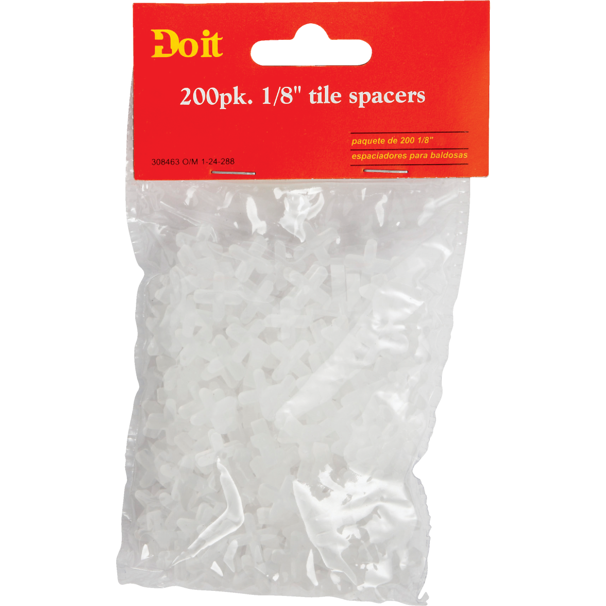 Do it 1/8 In. White Hard Tile Spacers (200-Pack)