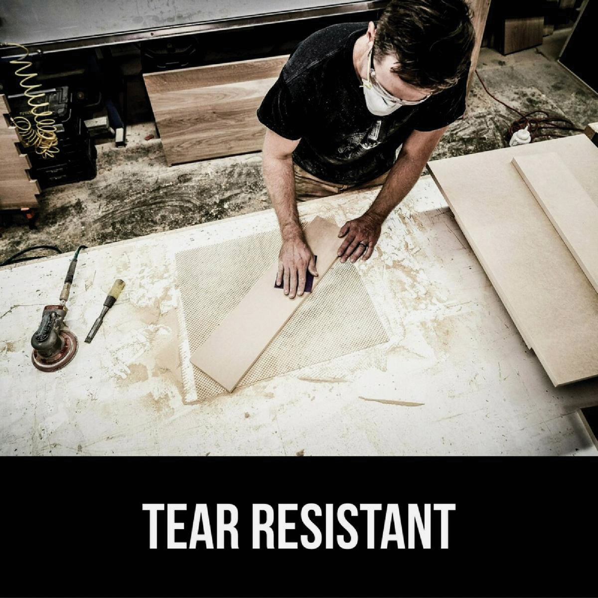 3M Pro Grade Precision 3-2/3 In. x 9 In. 220 Grit 1/3 Sheet Sandpaper with No-Slip Grip Backing (6-Pack) Image 4