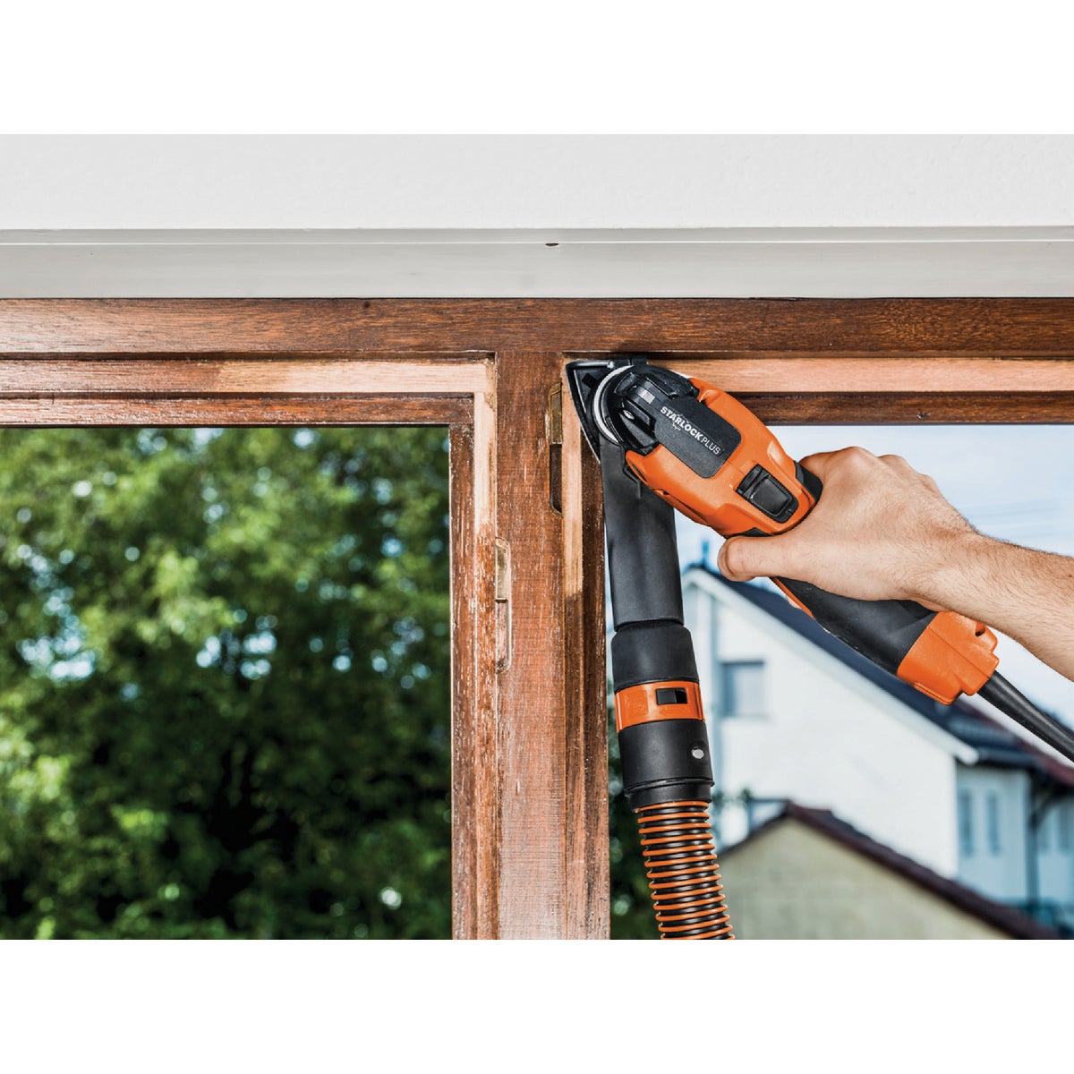 Fein Starlock 3-1/8 In. Perforated Sanding Backing Pad Image 2