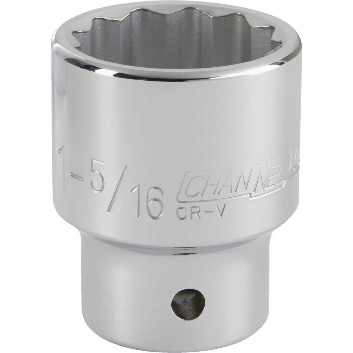 Channellock 3/4 In. Drive 1-5/16 In. 12-Point Shallow Standard Socket Image 1