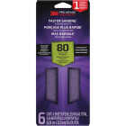3M Pro Grade Precision 3-2/3 In. x 9 In. 80 Grit 1/3 Sheet Sandpaper with No-Slip Grip Backing (6-Pack) Image 1