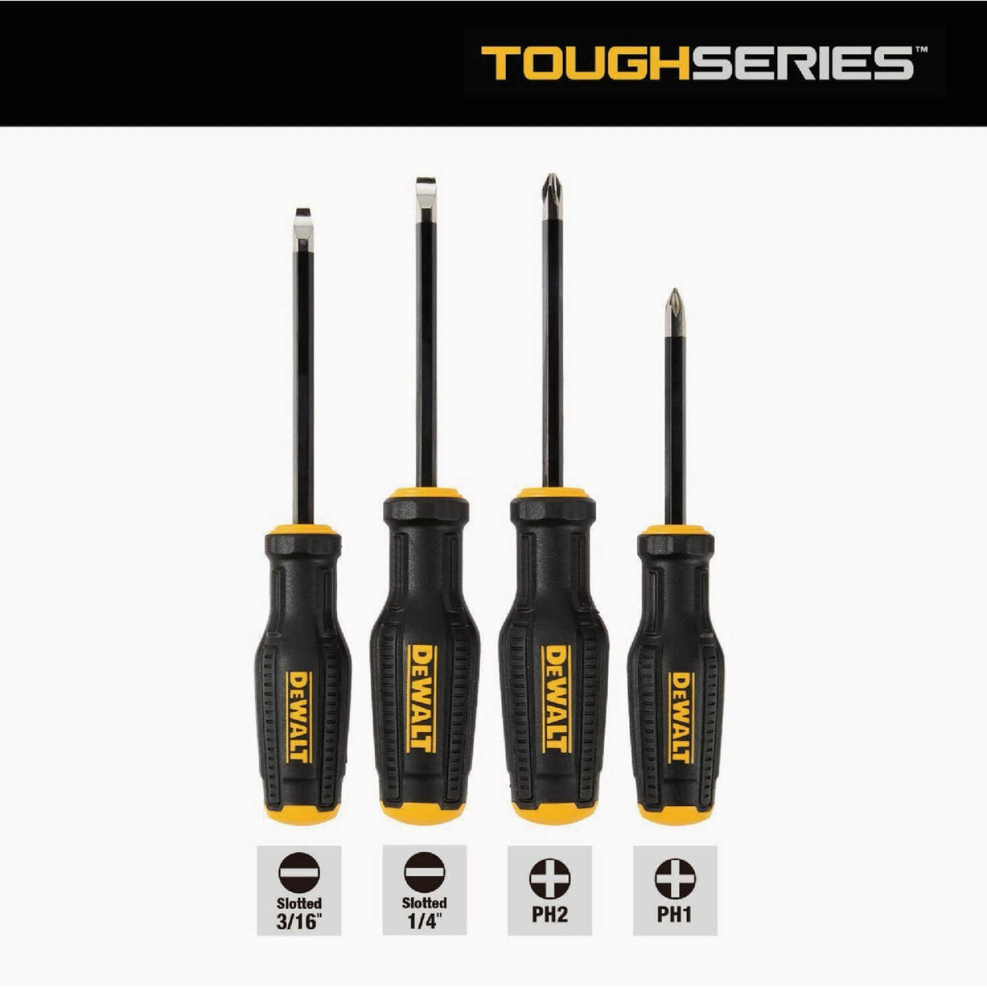 DeWalt MAXFIT Screwdriver Set (4-Piece) Image 2