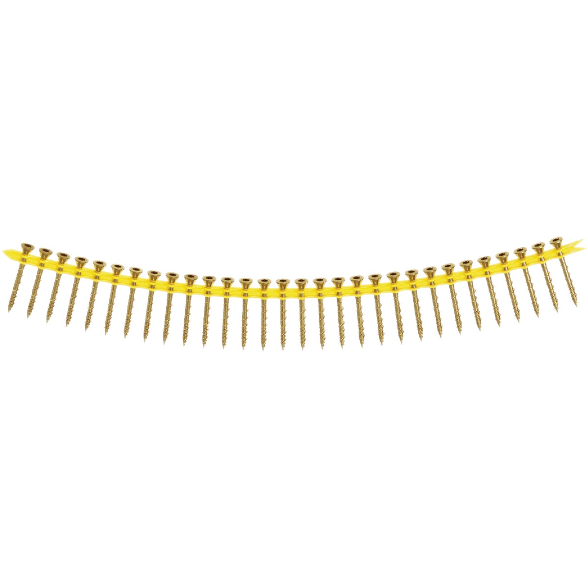 Strong-Drive WSV SUBFLOOR Screw (Collated)  #9 x 1-3/4 in. T25, Yellow Zinc (1000-Qty) Image 4