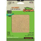 Gator 4.5 In. x 5.5 In. 100-Grit Aluminum Oxide Sandpaper Sheet (25-Pack) Image 1