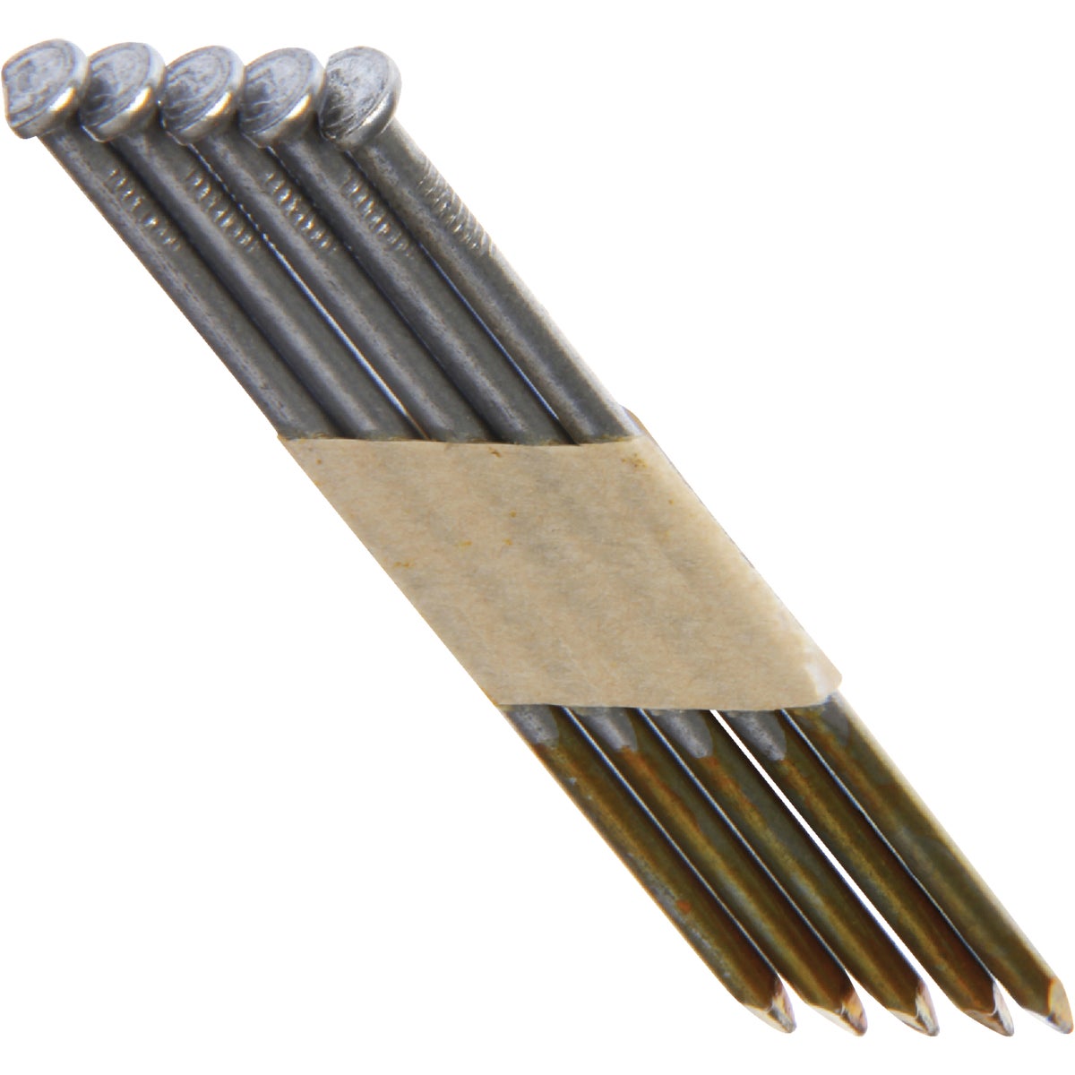 Grip-Rite 30 Degree Paper Tape Bright Clipped Head Framing Stick Nail, 3-1/2 In. x .131 In. (2000 Ct.) Image 1