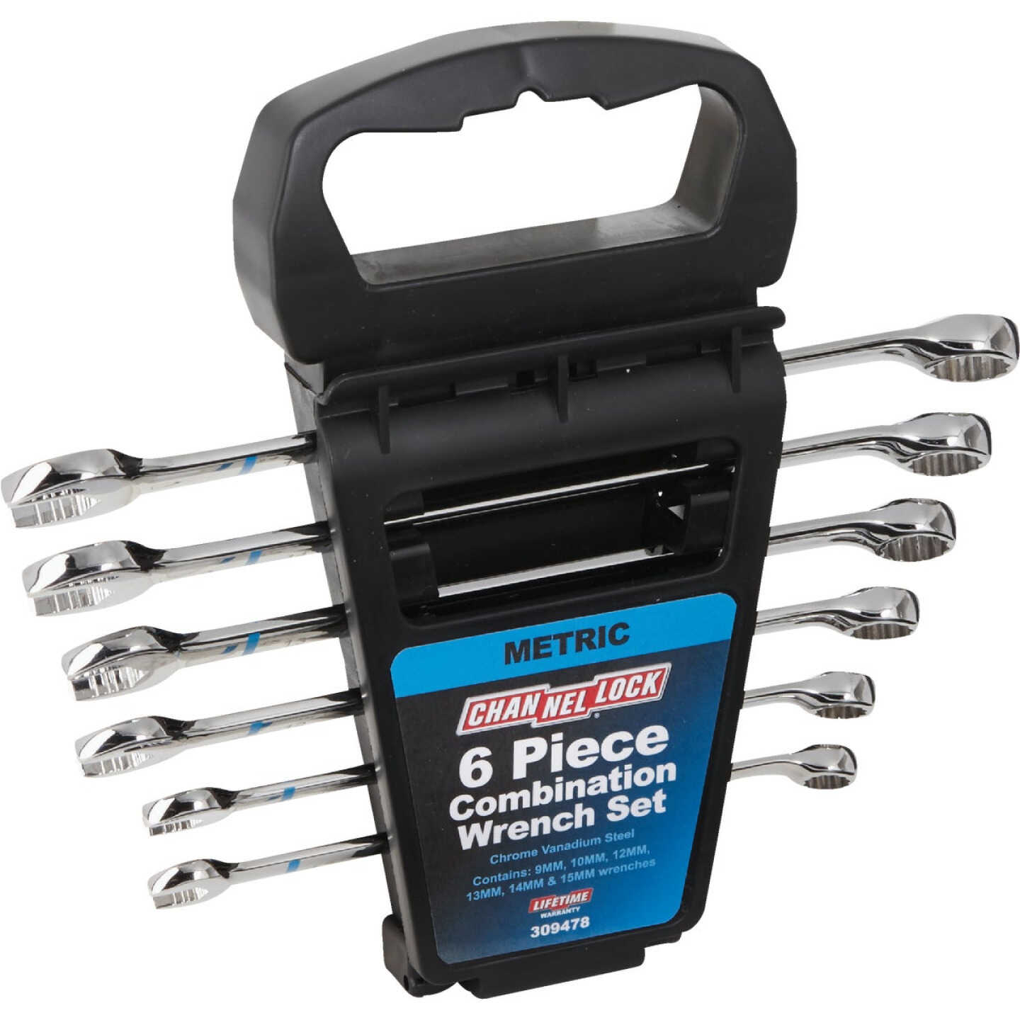 Channellock Metric 12-Point Combination Wrench Set (6-Piece) Image 1