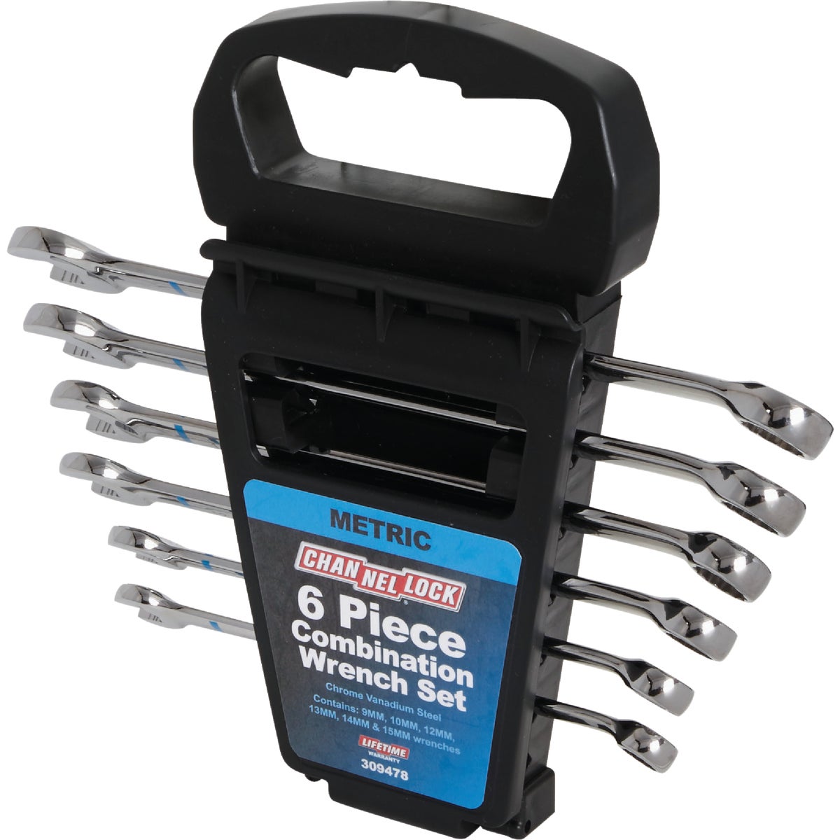 Channellock Metric 12-Point Combination Wrench Set (6-Piece) Image 3