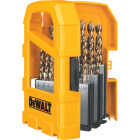 DEWALT 29-Piece Gold Ferrous Pilot Point Drill Bit Set, 1/16 In. thru 9/32 In. Image 5