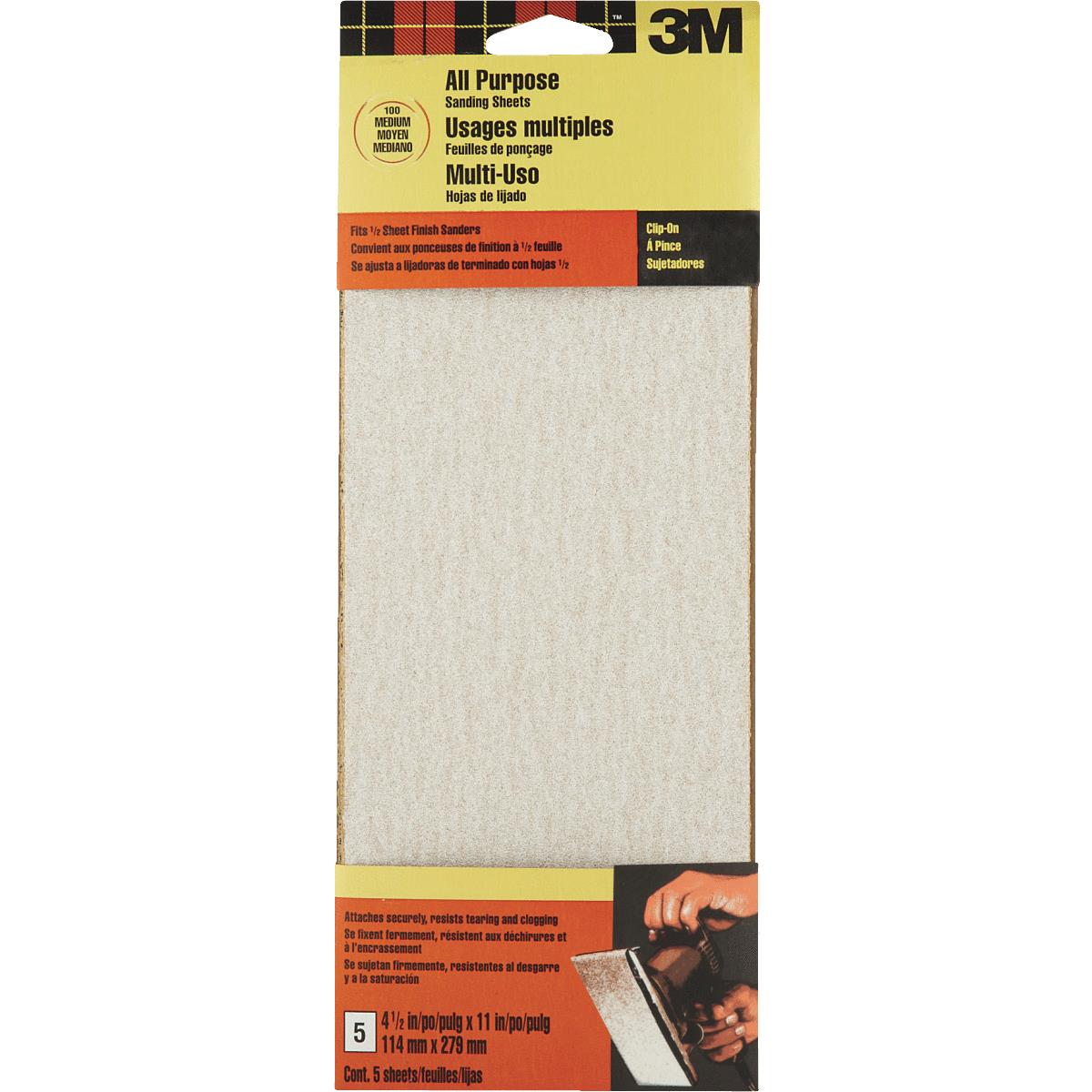 MEDIUM 1/2SHT SANDPAPER
