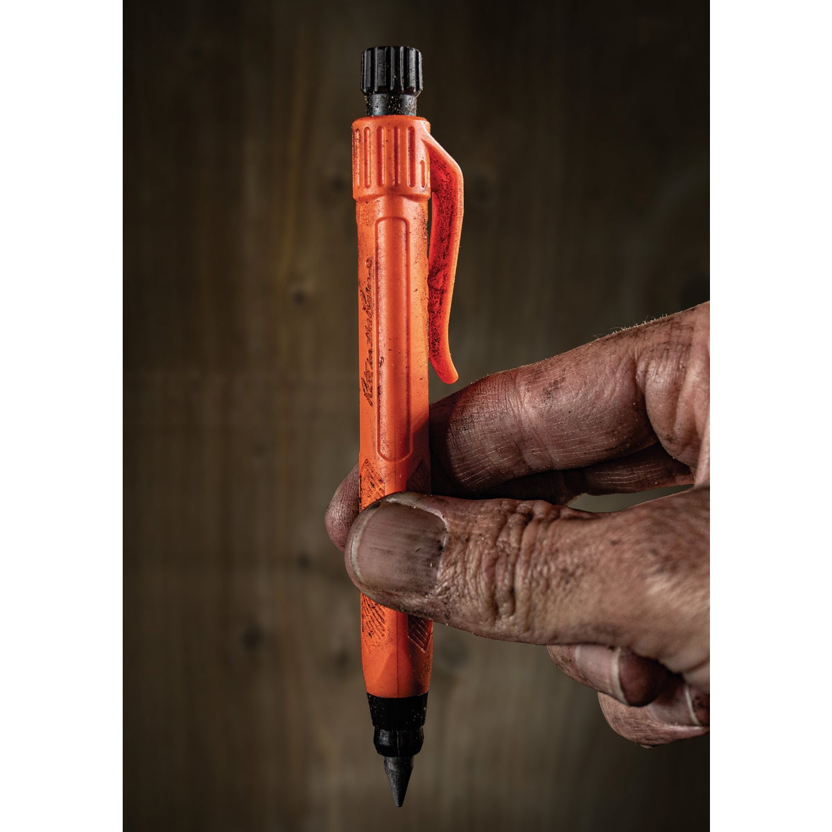 Rite in the Rain 5.6 mm Gravity-Fed Lead Holder Pencil, Orange Image 3