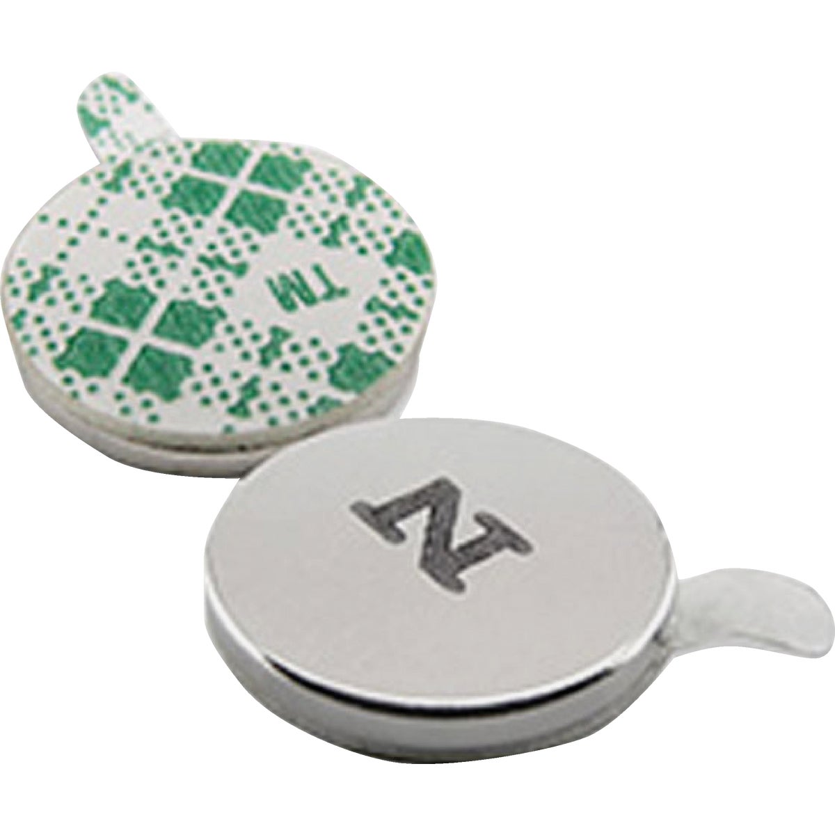 MagnetSource 2.45 Lb. Capacity Neodymium Disc Magnet with Adhesive (8-Pack) Image 5