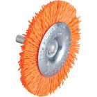 Dico Nyalox 3 In. Orange medium Drill-Mounted Brush Image 1