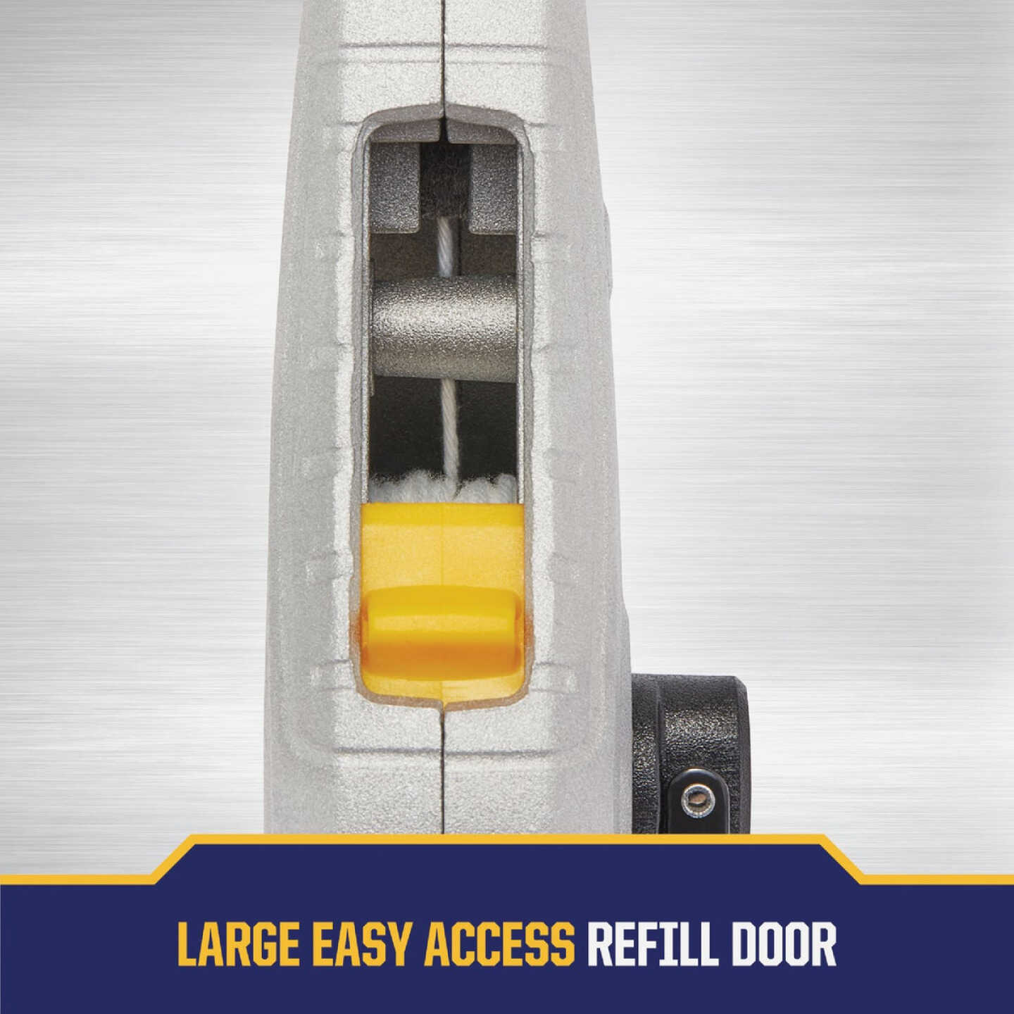 Irwin STRAIT-LINE 100 Ft. Classic Chalk Line Reel and Chalk, Blue Image 4