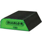 Diablo 2-1/2 In. x 4 In. x 1 In. 180 Grit (Ultra Fine) Dual-Edge Sanding Sponge Image 1