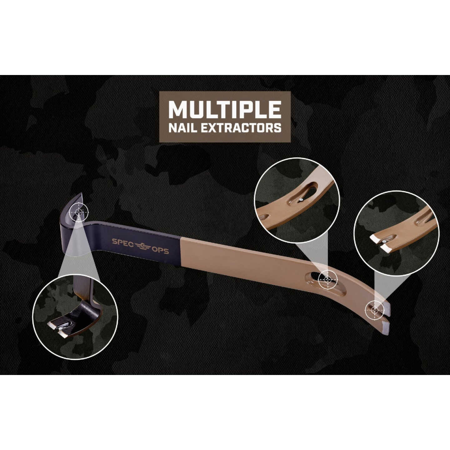 Spec Ops 15 In. High-Carbon Steel Flat Pry Bar Image 4