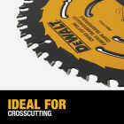 DEWALT 7-1/4 In. 40-Tooth Circular Saw Blade Image 3