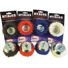 Dico Nyalox 3 In. Medium Orange Angle Grinder Cup Brush Image 4