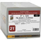 Pro-Fit 3 In. x 0.120 In. 21 Degree Plastic Strip Smooth Shank Round Head Brite Framing Stick Nails (4000 Ct.) Image 2