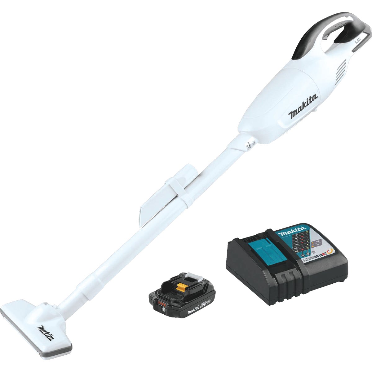 Makita 18V LXT Cordless Bagless Stick Vacuum Cleaner Kit