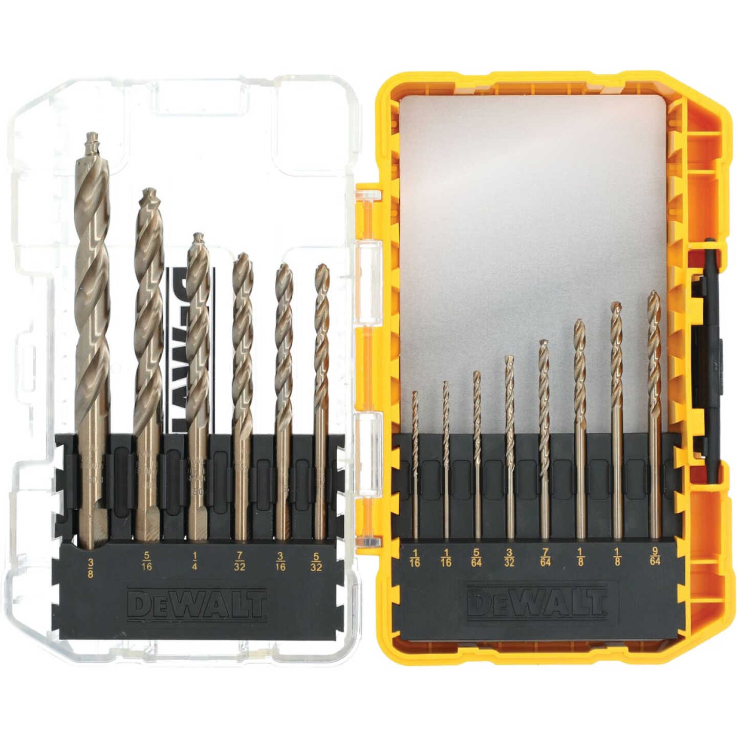 DEWALT 14-Piece Cobalt Drill Bit Set, 1/16 In. thru 3/8 In. Image 4