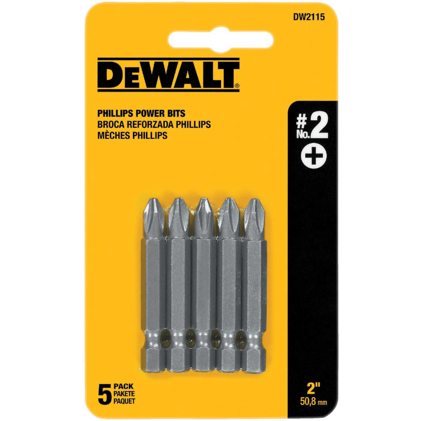 DEWALT Phillips #2 2 In. Power Screwdriver Bit Image 1