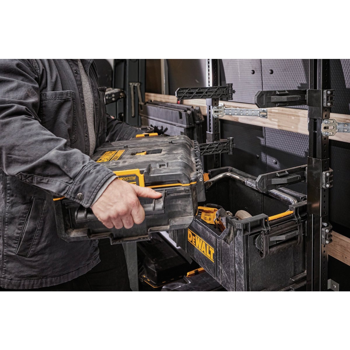 DEWALT ToughSystem 2.0 Small Tool Box, 110 Lb. Capacity Image 4