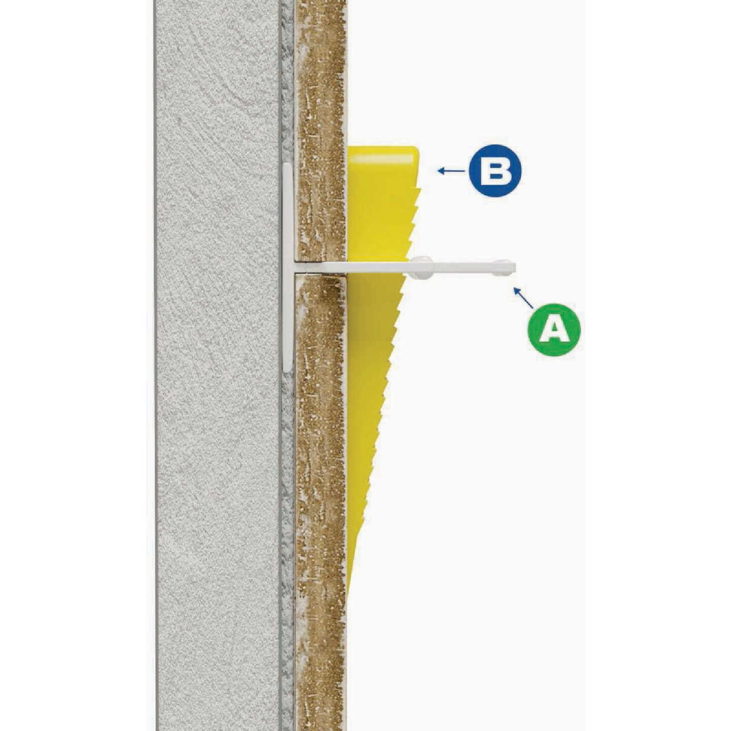 QEP Lash 1/16 In. Tile Leveling Clips (100-Pack) Image 4