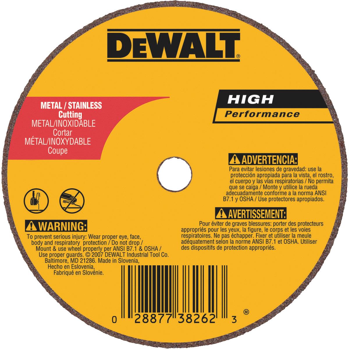 3" 24G CUTOFF WHEEL Image 1