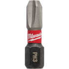 Milwaukee SHOCKWAVE #3 Phillips 1 In. Insert Impact Screwdriver Bit (Bulk) Image 1
